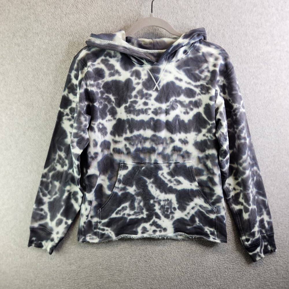 Lululemon Hoodie Womens 4 All Yours Tie Dye Fleece Marmoleado Graphite Grey